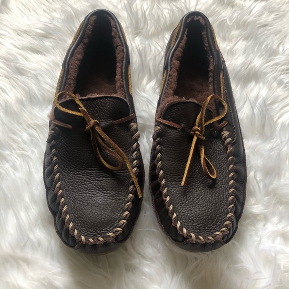 ll bean moosehide slippers